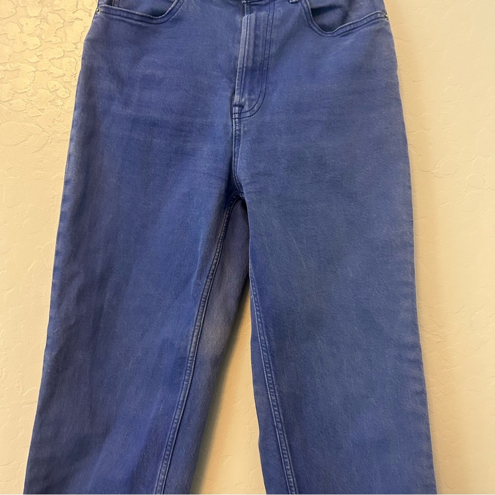Everlane the way-high jean organic cotton in blue color size 28 regular - Picture 6 of 16